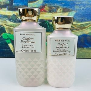 Bath & Body Works Confetti Daydream Body lotion and Shower Gel